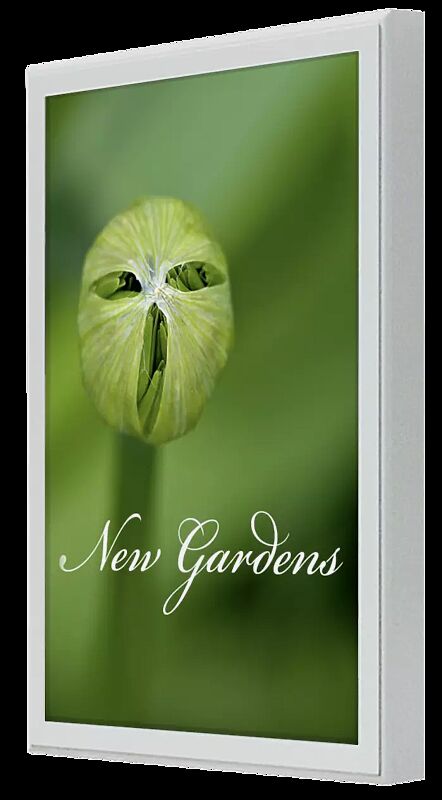 Werbevitrine CITY-LIGHT, einseitig, zur Wandbefestigung, Alu silber