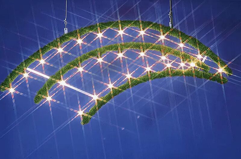 Lichtbogen GOLDSTAUB, zur Straßenüberspannung, links