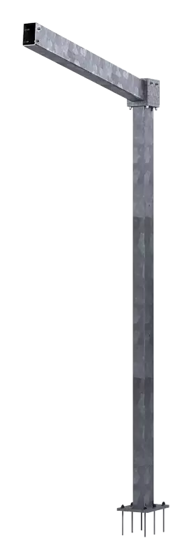 Rückwandstütze, feuerverzinkt