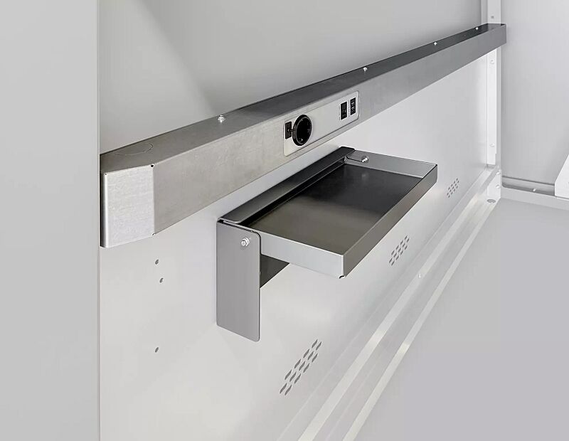 Ladevorrichtung in der unteren Box