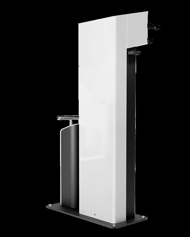 Servicestation CARY, Ausführung Basic, Gehäuse in RAL 9016 verkehrsweiß