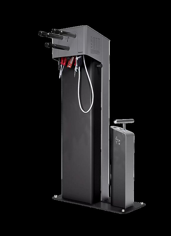 Servicestation CARY, Gehäuse in RAL 9023 perldunkelgrau