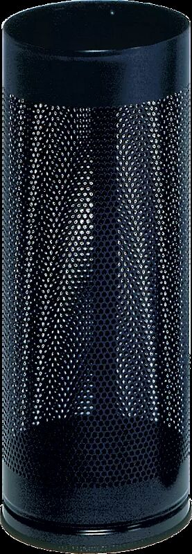Regenschirmständer BERLIN - gelocht Farbe RAL 7021 schwarzgrau