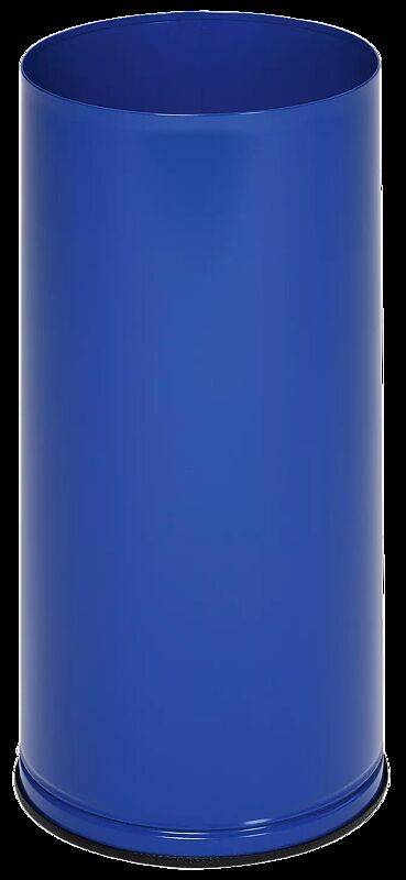 Regenschirmständer BERLIN - ungelocht Farbe RAL 5010 enzianblau