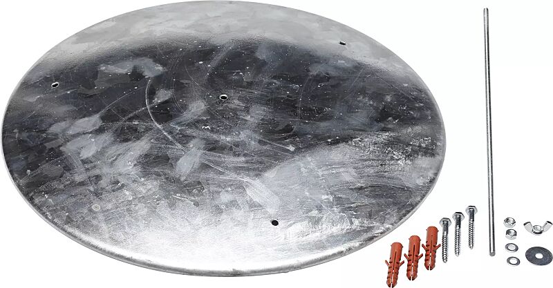 Bodenronde aus Stahl, feuerverzinkt