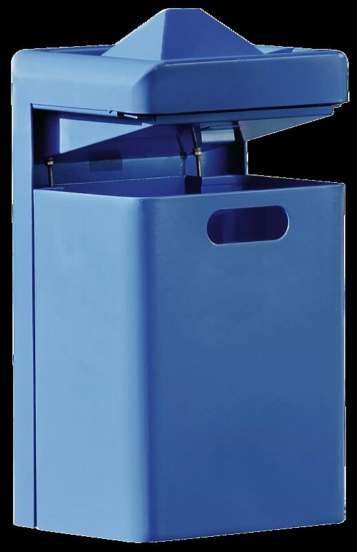 Abfallbehälter OXFORD  aus Stahl