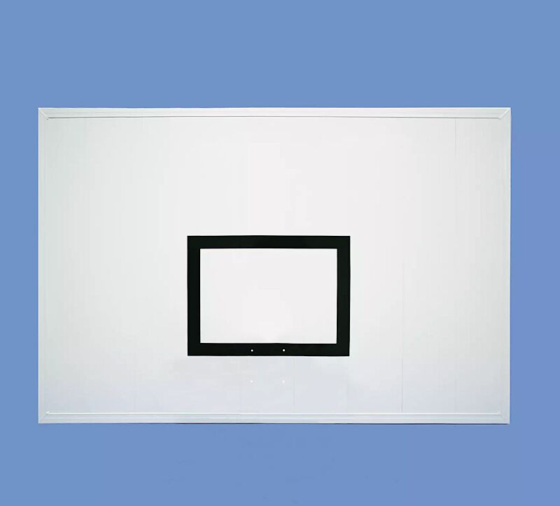 Zielbrett in Aluminium weiß