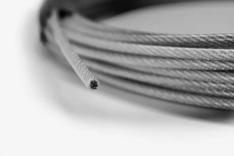 Netzaufhängung: Stahldraht-Seil, 4 mm