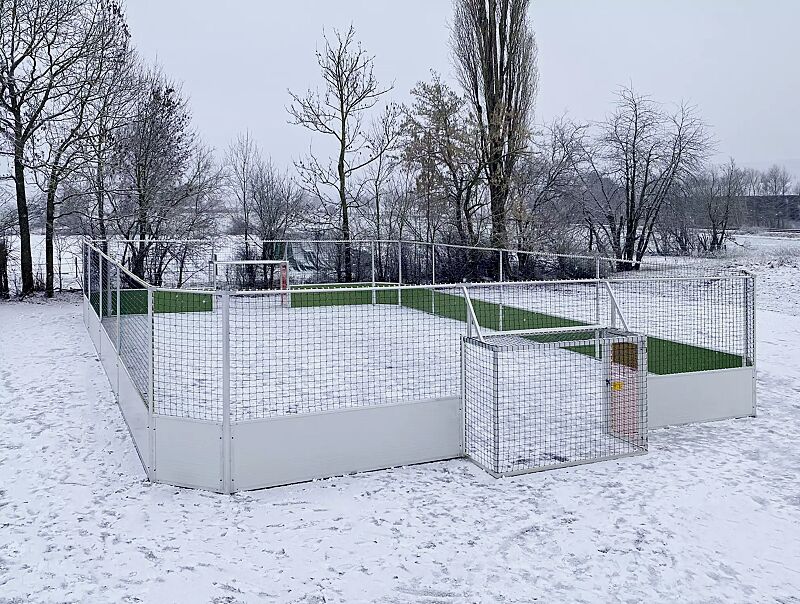 45°-Deeskalationsecke für Soccer-Court ARANO, Set = 4 Stück