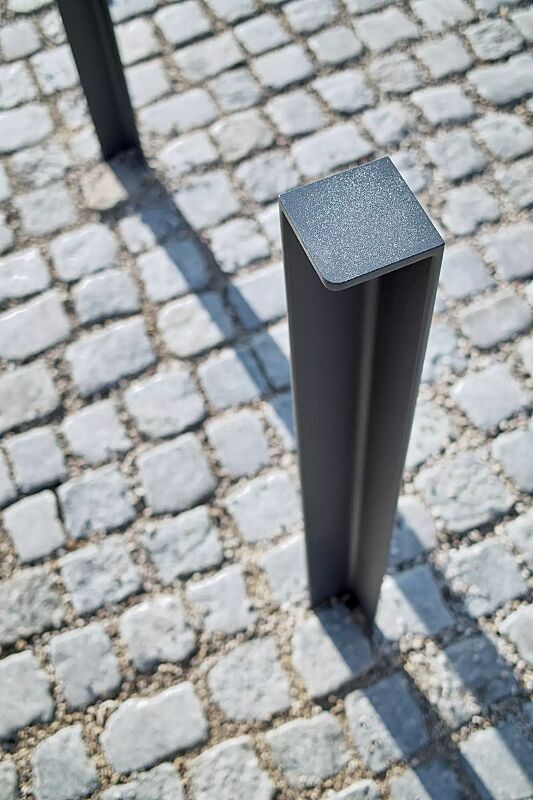 Poller LOT zum Aufdübeln bei -100 mm, in DB 703 eisenglimmer