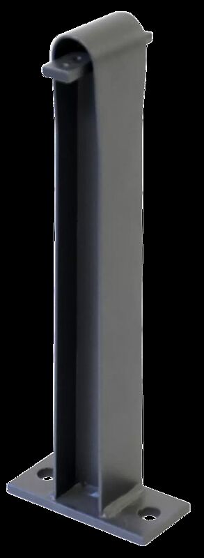 Mittelpoller für Rabattengeländer CYDLIMIT, in DB 703 eisenglimmer