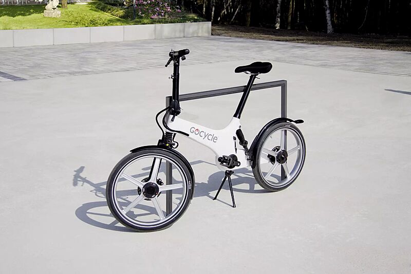 Anlehnbügel EDGETYRE, Breite 1005 mm, in RAL 9007 graualuminium