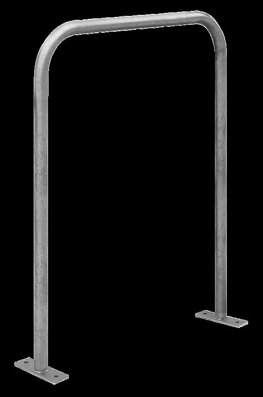 Anlehnbügel ZAGREB zum Aufdübeln, feuerverzinkt