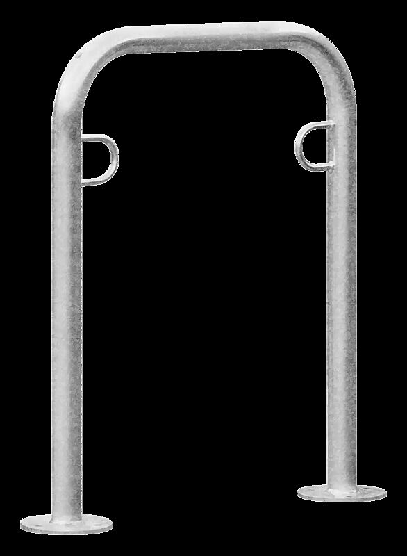 Anlehnbügel MIAMI NEW zum Aufdübeln, Breite 750 mm