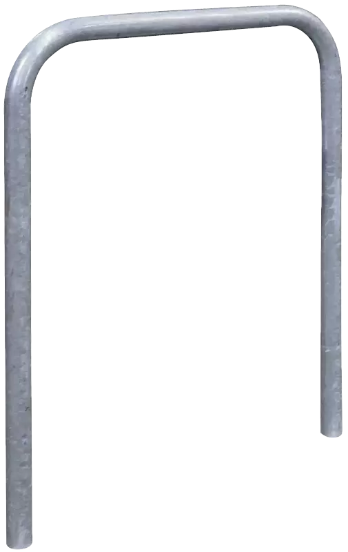 Anlehnbügel FLORIDA ohne Quersteg, Breite 800 mm, feuerverzinkt