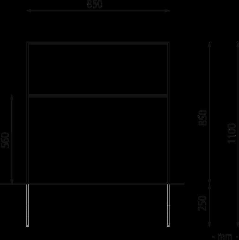 121.075/anlehnbuegel-utah-breite-850-mm-feuerverzinkt-zum-einbetonieren__shoKAT0041730