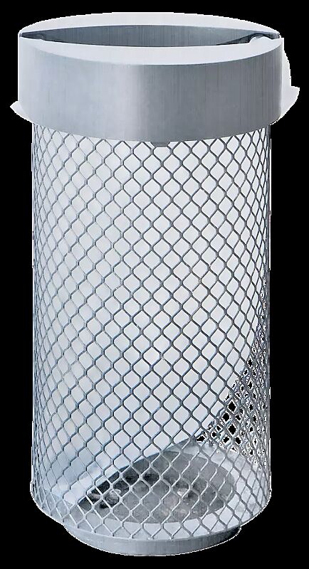 Abfallbehälter AEROPORTO mit 2-teiligem Deckel