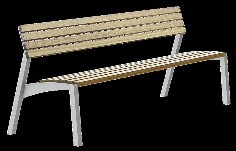 Sitzbank VERA mit Rückenlehne