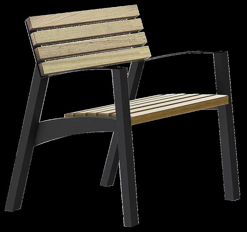 Sitz VERA mit Rücken- und Armlehnen