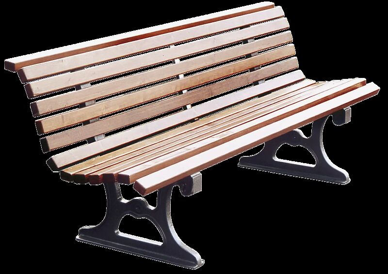 Sitzbank LAZIO mit Eschenholzbelattung, lasiert