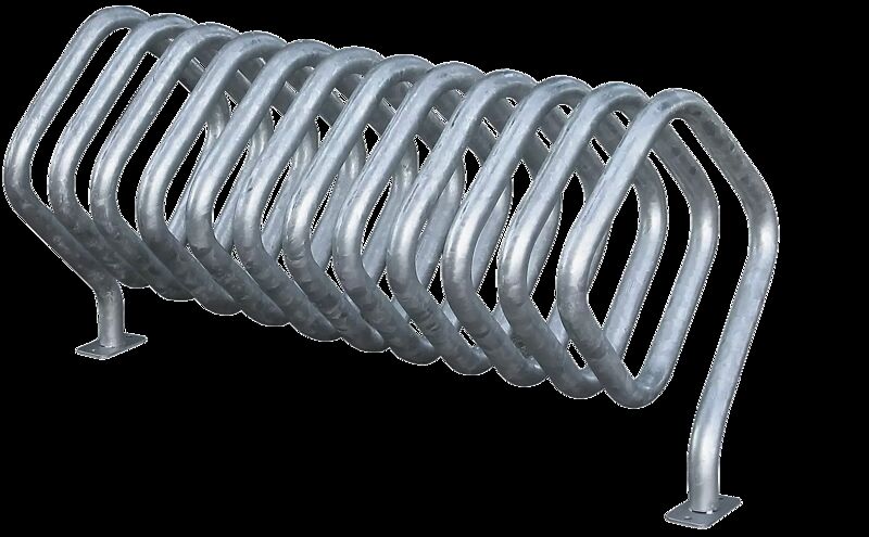 Fahrradständer QUADRA zum Aufdübeln, feuerverzinkt