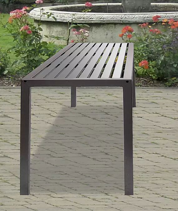 Tisch LIGURIA zum freien Aufstellen, Edelstahl