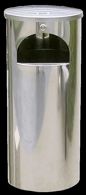 Abfallbehälter FINTWIN aus Edelstahl