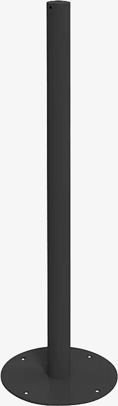 Pfosten zum Einbetonieren, in RAL 7016 anthrazitgrau