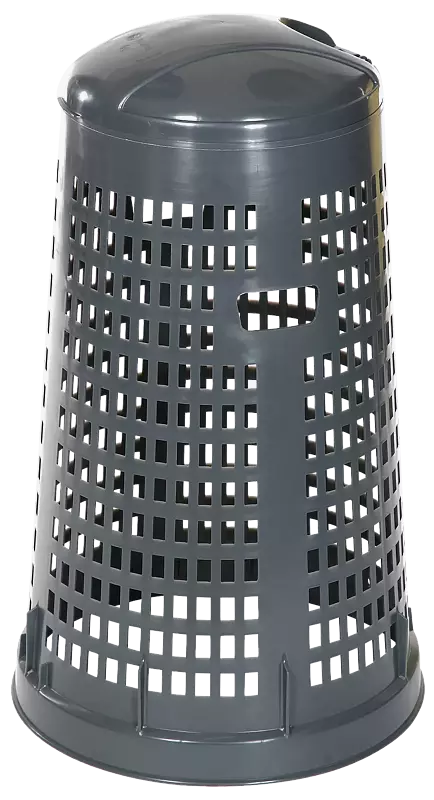 Korb-Abfallbehälter NALEDI aus Kunststoff