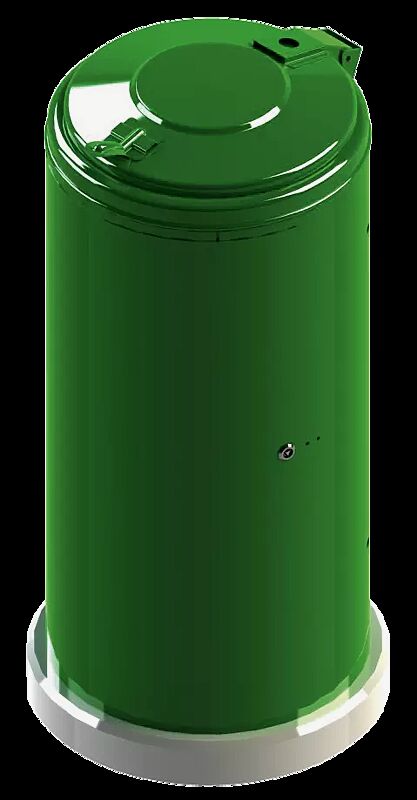 Abfallbehälter NEWPORT aus Stahl