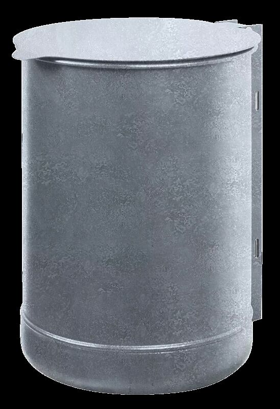 Abfallbehälter KÖLN III, feuerverzinkt