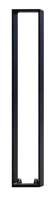 Anlehnbügel LOWELL, zum Aufdübeln, in RAL 5011 stahlblau