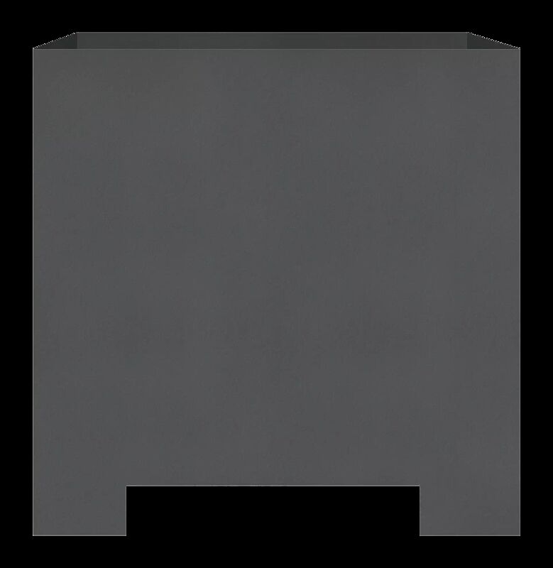 Pflanzbehälter ESKE, 900 Liter, in RAL 7016 anthrazitgrau