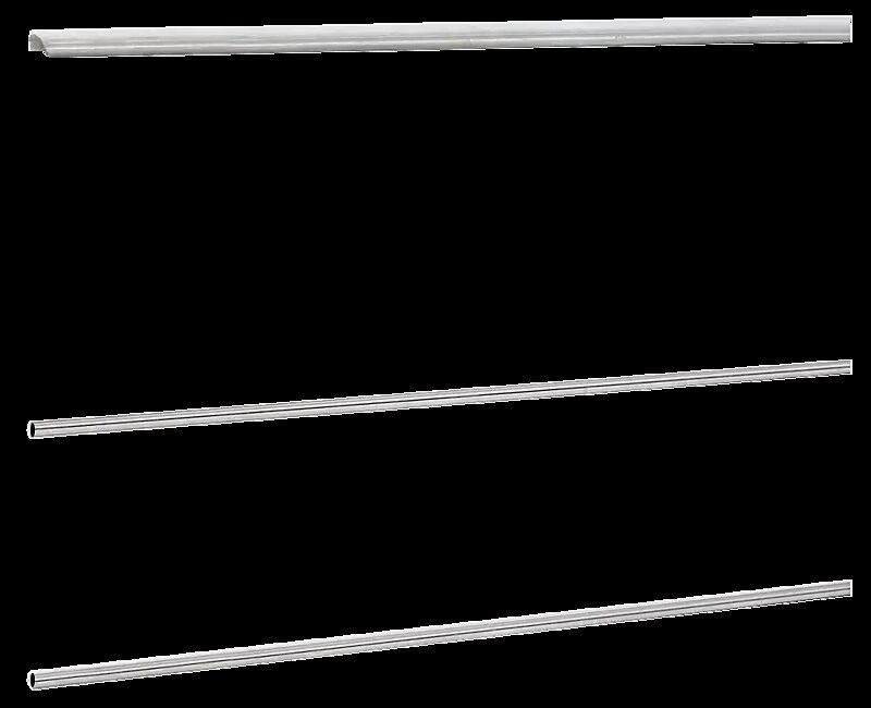 Verbindungsrohre mit Handlauf für Mittelpoller EVEOLE, Edelstahl