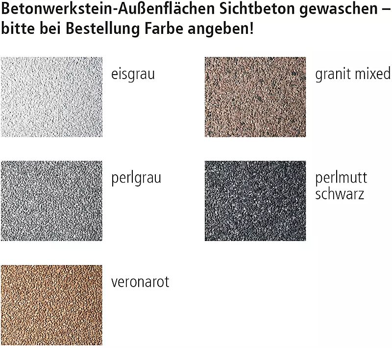 Müllbehälter-Einzelschrank DARWEN für Abfallgroßbehälter 80 bis 120 Liter.