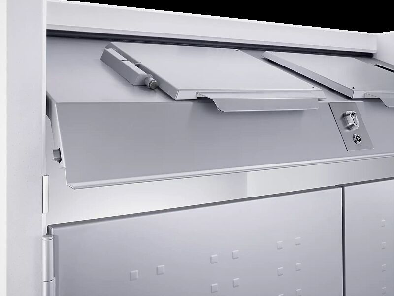 Detail: zentrale Schließung