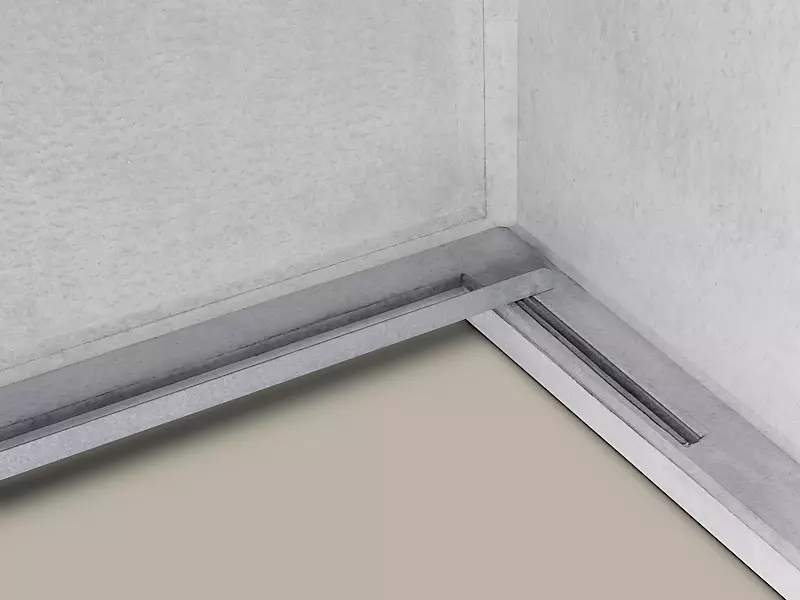 Detail: stufenlos einstellbares Schrammboard