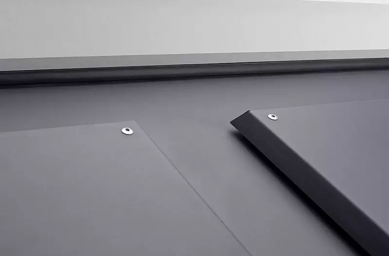 Detail: Dichtung für Einwurfdeckel