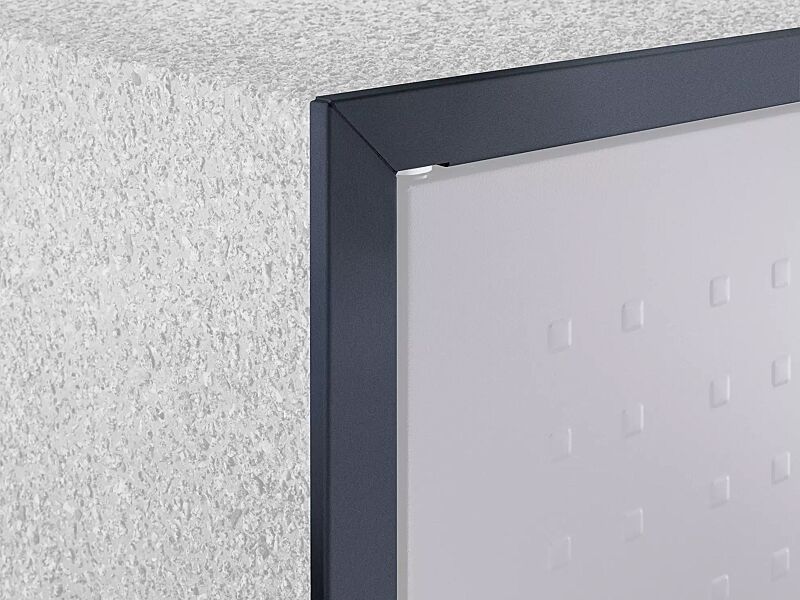 Türrahmen pulverbeschichtet in Türblattfarbe in RAL 7016 anthrazitgrau