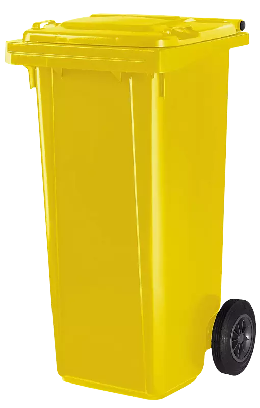 Mülltonne LANUS, 120-Liter, in gelb