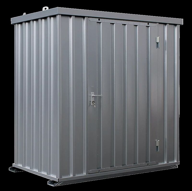 Materialcontainer BOSVILLE, Modell 1, feuerverzinkt, inkl. Boden