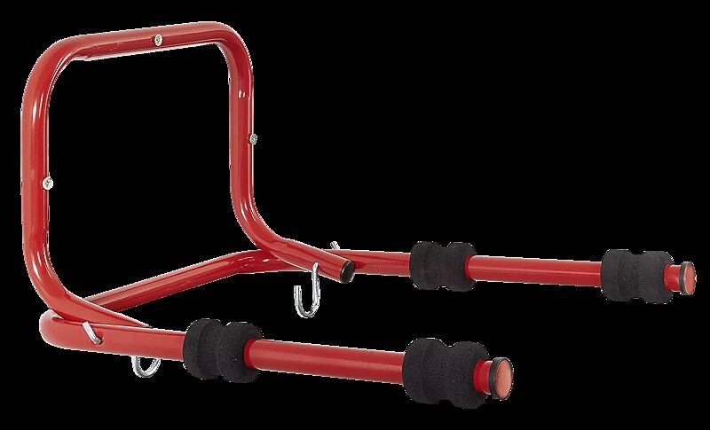 Hängeparker ISLAND, 2 Stellplätze, mit schwarzem Schaumstoff ummantelt