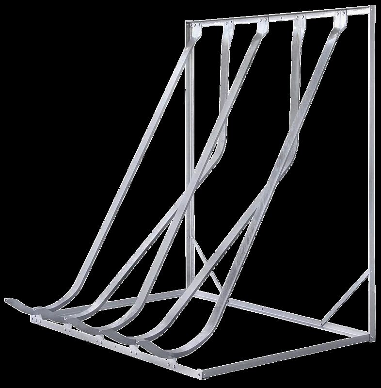 Fahrradständer DOVER zum freien Aufstellen, 5 Stellplätze