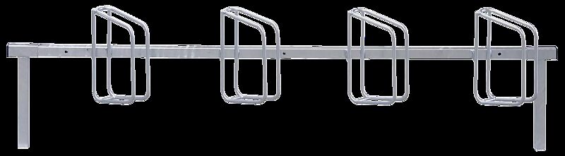 Reihenfahrradständer TRENTON, zum Einbetonieren, 4 Stellplätze