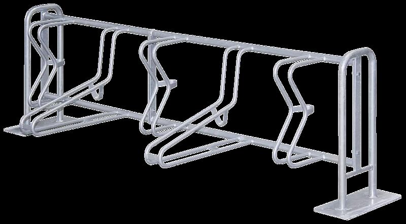 Fahrradständer MADISON, zum Aufdübeln, 5 Stellplätze