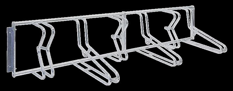 Fahrradständer MADISON, Wandbefestigung, 6 Stellplätze
