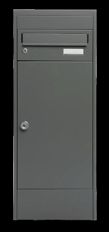 Brief- und Paketkasten CIRON in basaltgrau semimatt