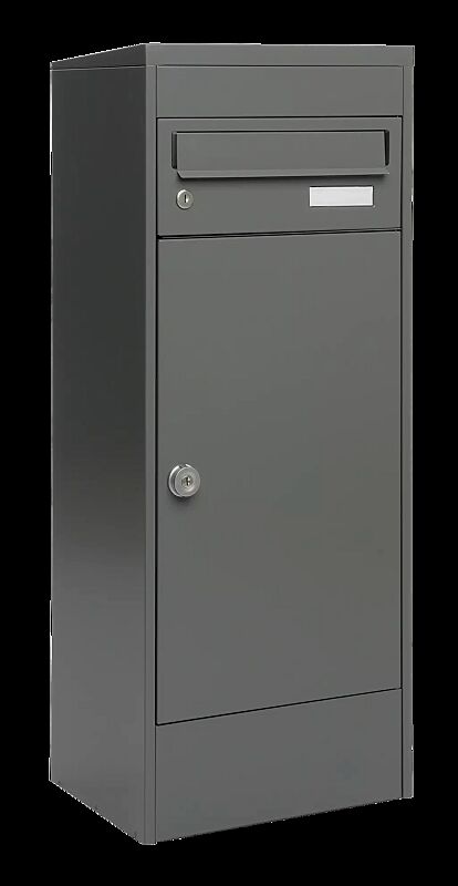 Brief- und Paketkasten CIRON in basaltgrau semimatt