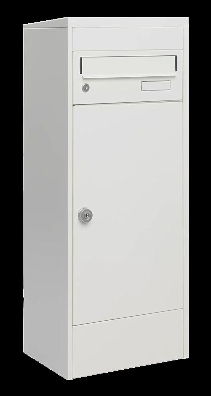 Brief- und Paketkasten CIRON in reinweiß semimatt