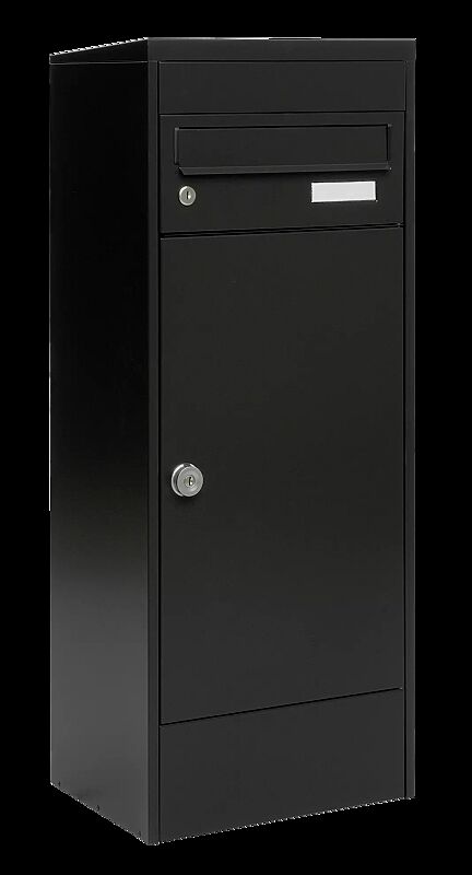 Brief- und Paketkasten CIRON in schwarzgrau semimatt